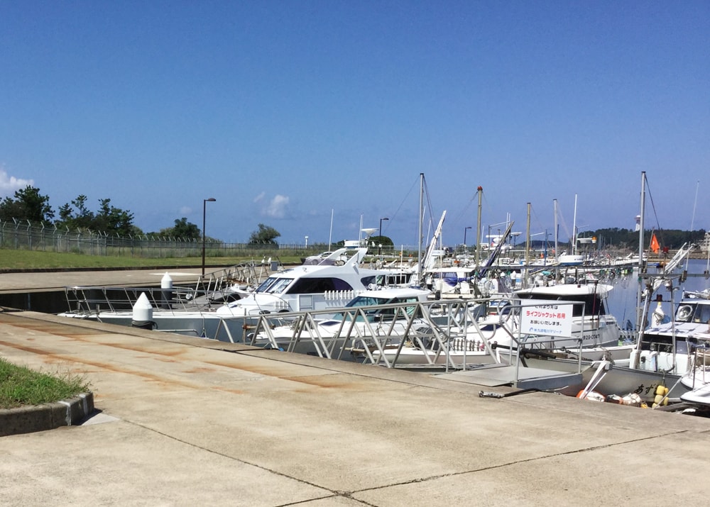 ８：桟橋下り口